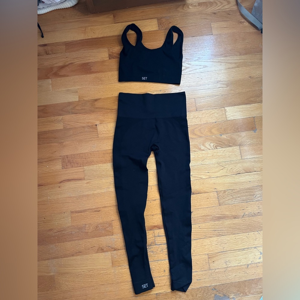 Set active workout black set